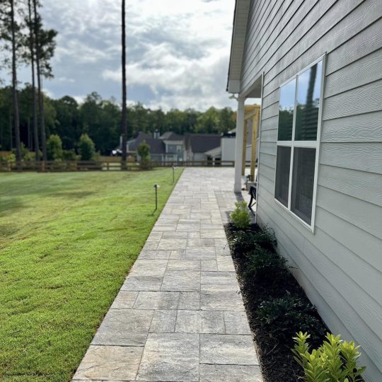 Pathways: All South Lawnscapes' High-End Hardscape