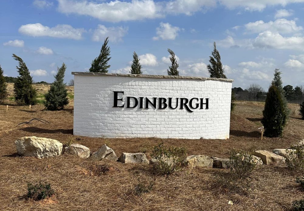 Subdivision Entryway Landscaping